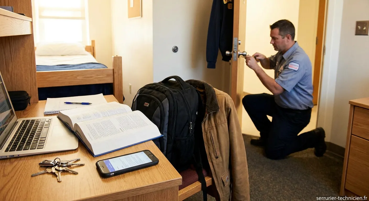Assurance habitation étudiant avec couverture serrurerie