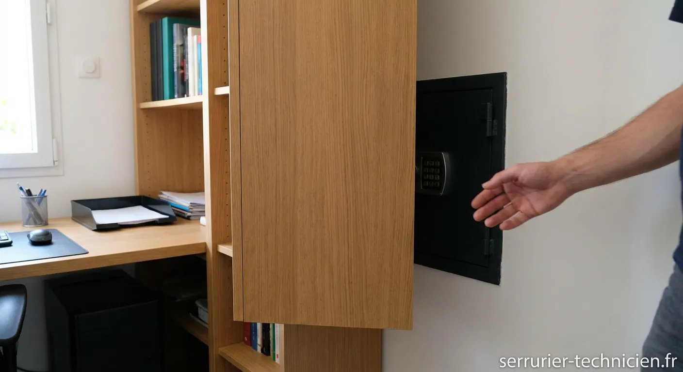 Coffres-forts déguisés variés : livre avec compartiment secret, prise murale factice et boîte alimentaire