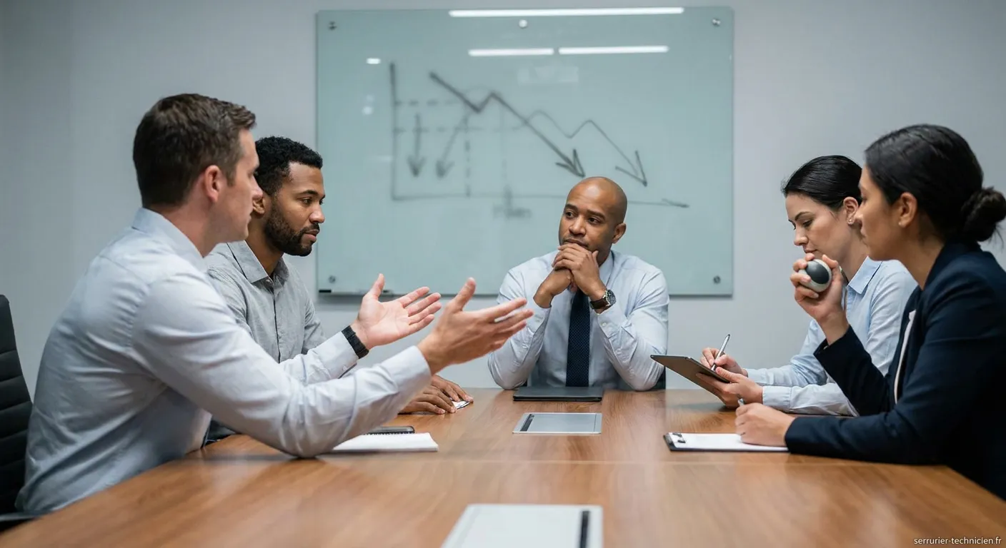 Diagramme illustrant le processus de gestion escalade professionnel
