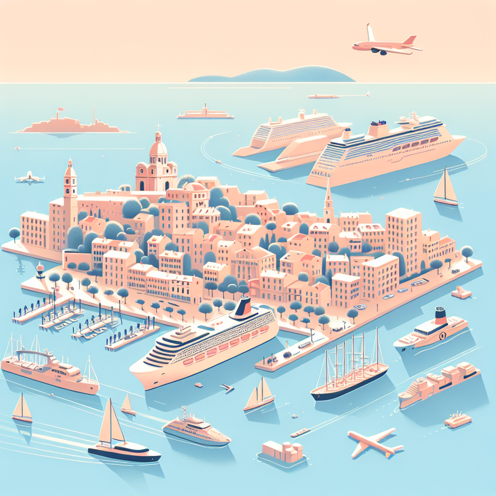 Vue panoramique du port de Marseille et des dispositifs de sécurité